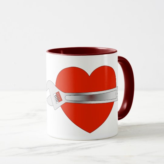Taza del amor de la iluminación