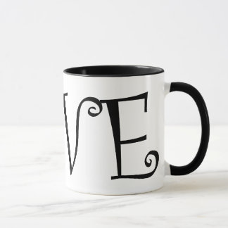 Taza del amor de la mariquita