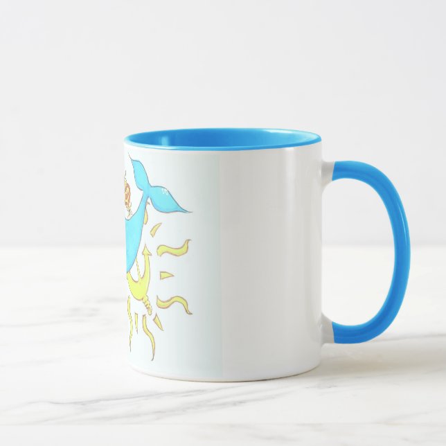 Taza del amor de las estrellas de mar (Derecha)
