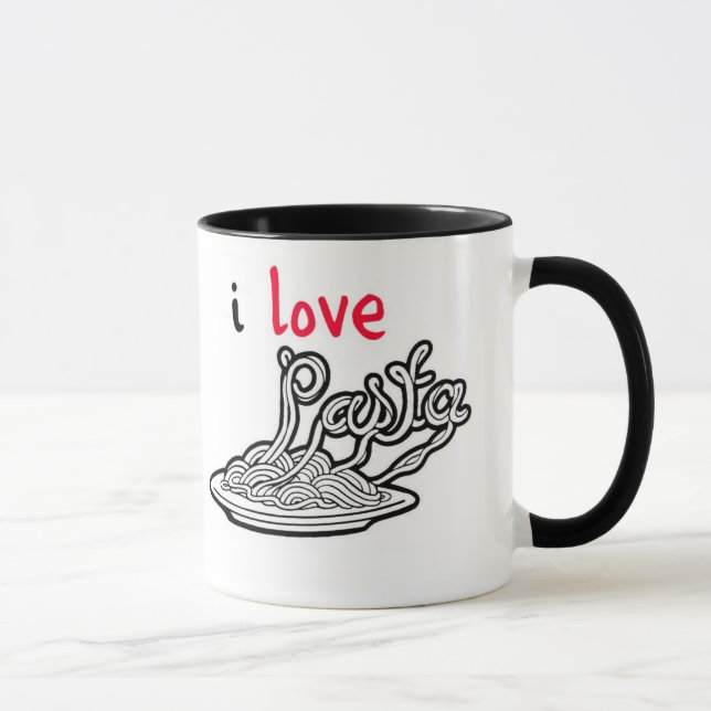 Taza del amor de las pastas (Derecha)