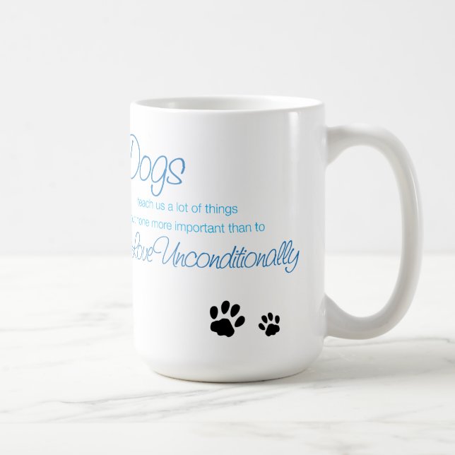 Taza del amor de los perros (Derecha)