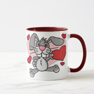 Taza del amor del conejito