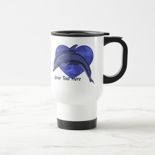 Taza del amor del delfín (Derecha)