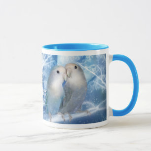 Taza del amor del invierno