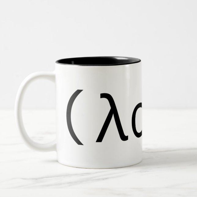 Taza del amor del Lisp (Izquierda)