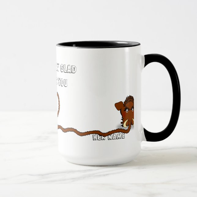 Taza del amor del mamut lanoso (Derecha)