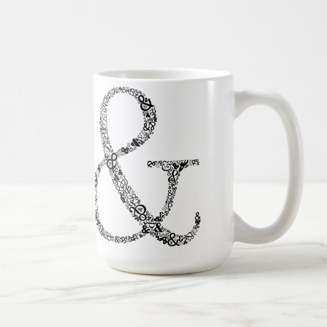 Taza del amor del signo "&" (Derecha)