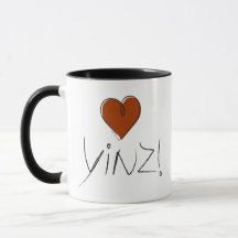 TAZA DEL AMOR YINZ PITTSBURGH