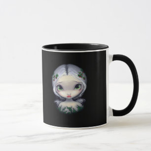 Taza del ángel del acebo