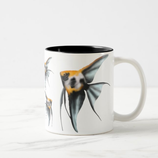 Taza del Angelfish de Koi (Derecha)