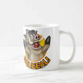Taza del animal de Warthog del dibujo animado
