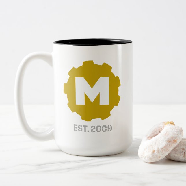 Taza del aniversario de 10 años (Con donut)