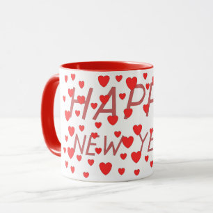 TAZA DEL AÑO NUEVO AMOR COMO REGALO PARA CUALQUIER
