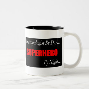 Taza del antropólogo del super héroe