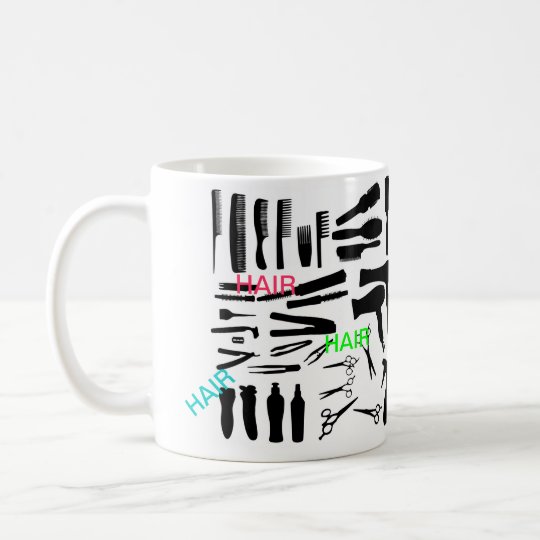 Taza del aparador del pelo