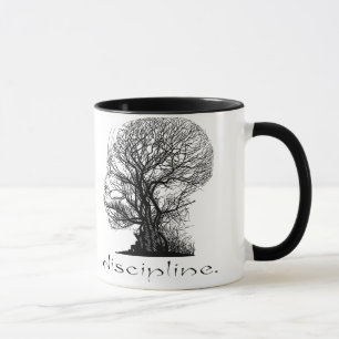 Taza del árbol de la disciplina