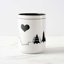Taza del árbol de Montana