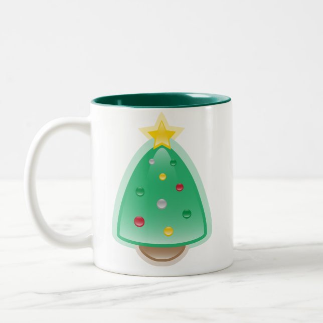 Taza del árbol de Squee del navidad de Squishies (Izquierda)
