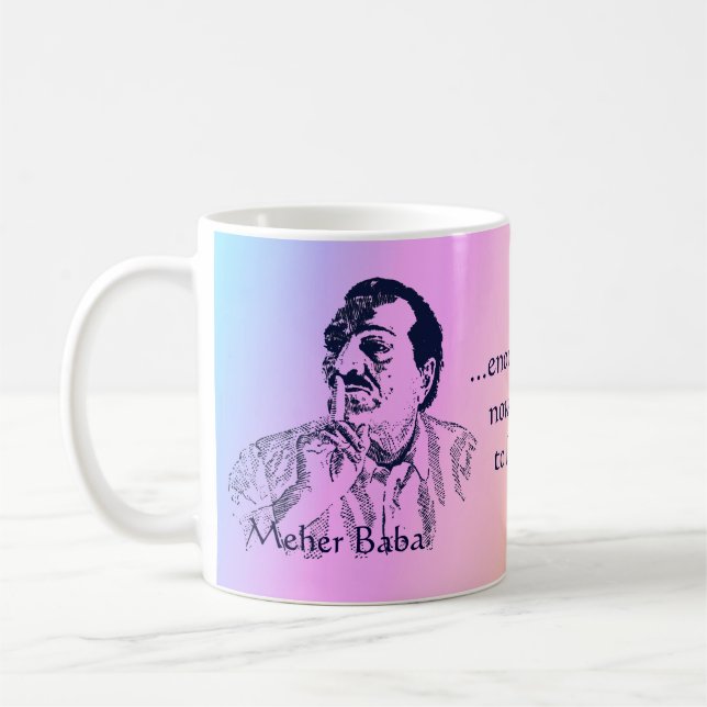 Taza del arco iris del silencio del bizcocho (Izquierda)