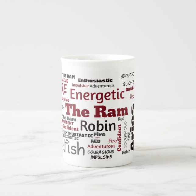 Taza del aries (Frente)