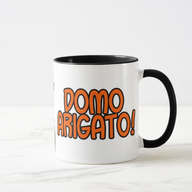 taza del arigato del domo (Derecha)