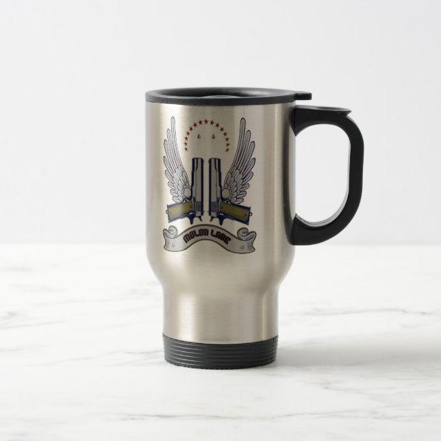 Taza del arma de Molon Labe (Derecha)