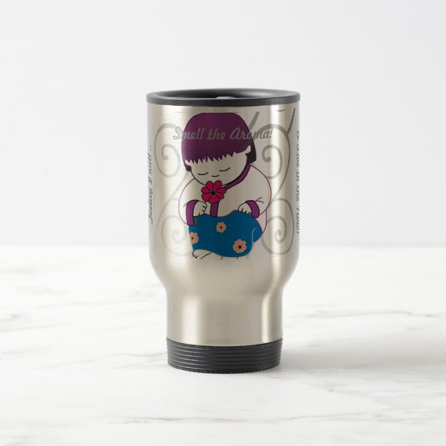 Taza del aroma del Chica-Olor de los sarong (Centro)