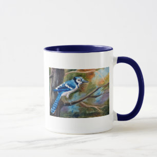 Taza del arrendajo azul