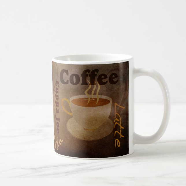 Taza del arte de la palabra del amante del café (Derecha)