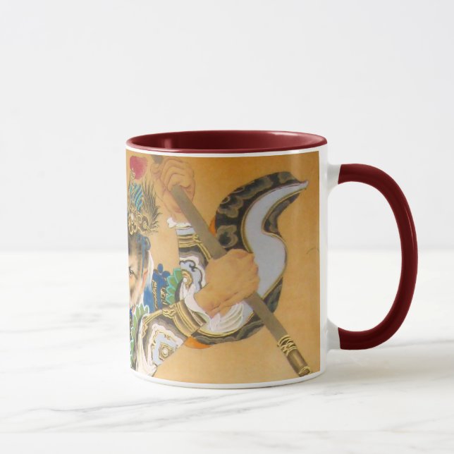 Taza del arte de rey Sun Wukong chinese del mono (Derecha)