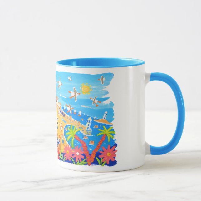 Taza del arte: Días del verano, St Ives, (Derecha)