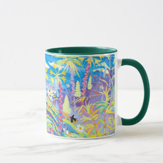 Taza del arte: Jardín Cornualles de Glendurgan