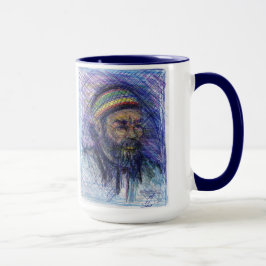 Taza del artista de Memphis