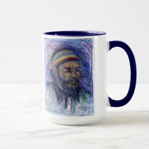 Taza del artista de Memphis