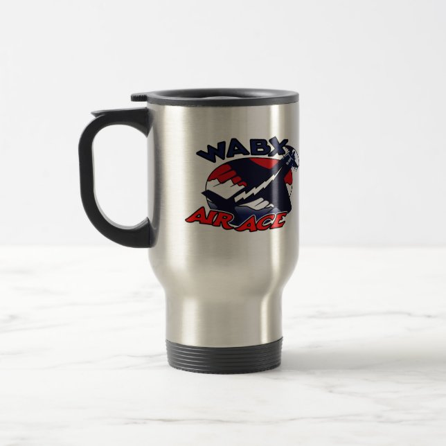 Taza del as del aire de WABX (Izquierda)
