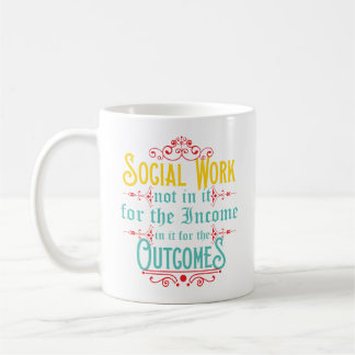 Taza del asistente social - taza de café del humor