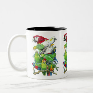 Taza del atasco del loro