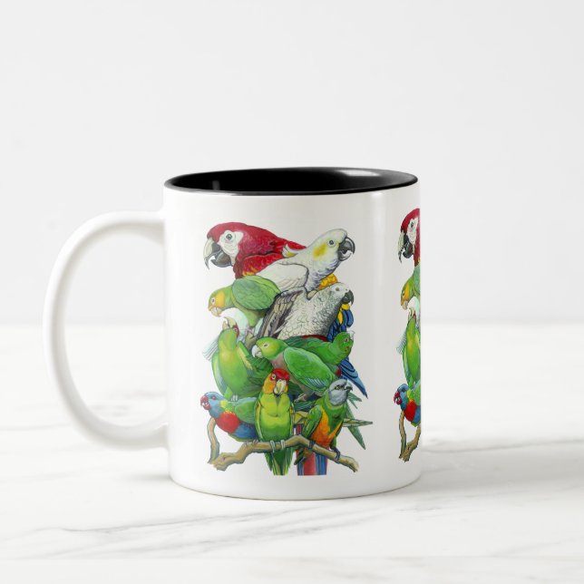 Taza del atasco del loro (Izquierda)