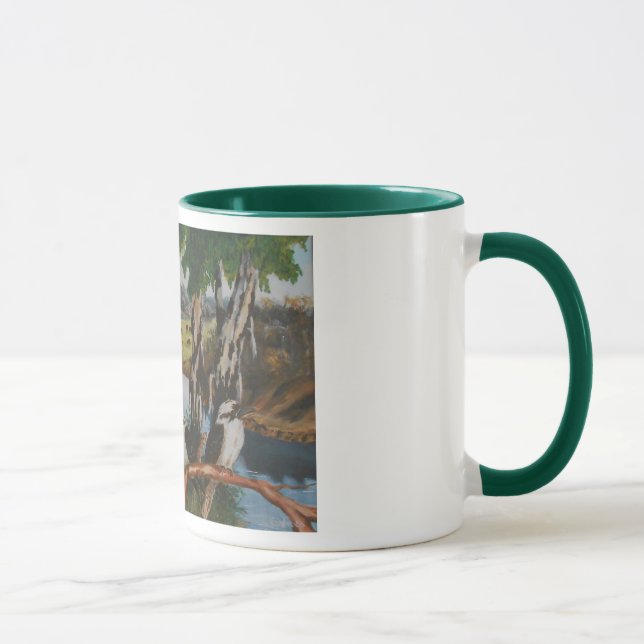 Taza del australiano interior - ilustraciones (Derecha)