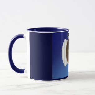 Taza del azul de Obama