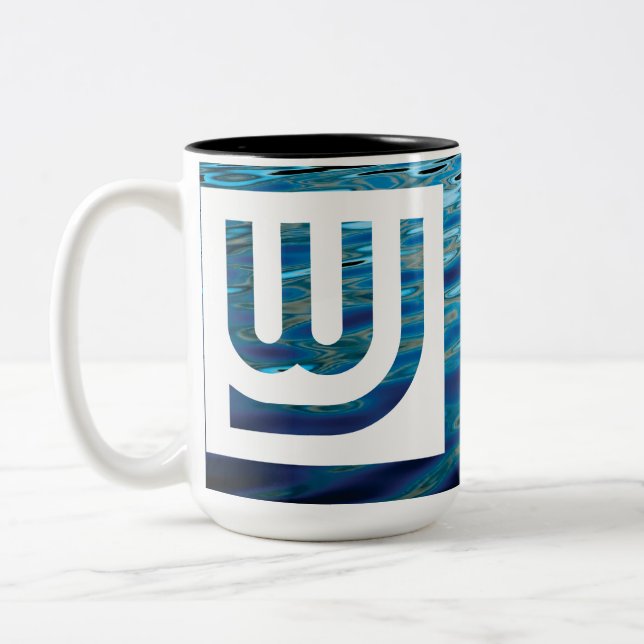 Taza del azul de Wtr del viaje de WJ (Izquierda)
