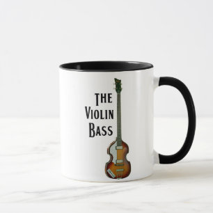Taza del bajo del violín