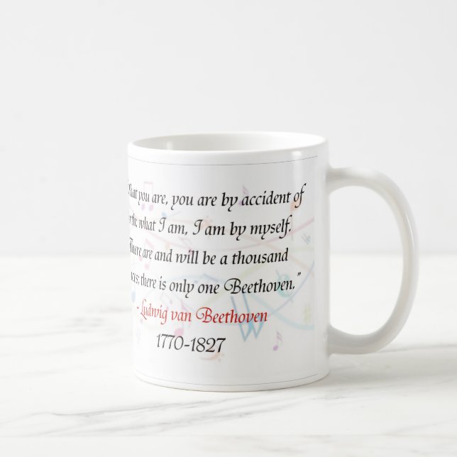 taza del beethoven (Derecha)