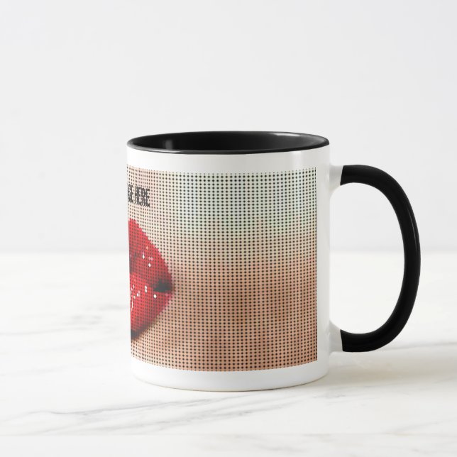 Taza del beso de los labios (Derecha)