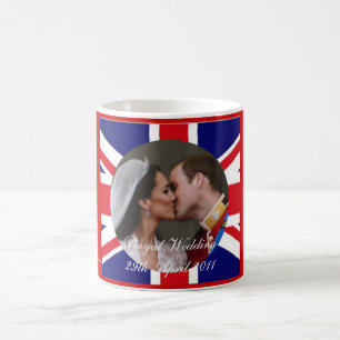 Taza del beso real de Guillermo que se casa y de