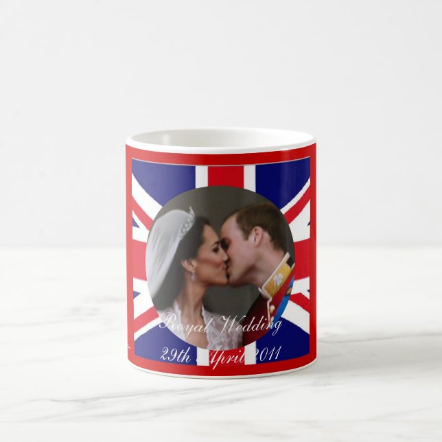 Taza del beso real de Guillermo que se casa y de (Centro)