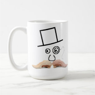Taza del bigote de la carne