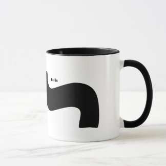 Taza del bigote de Parenthese de la fuente de