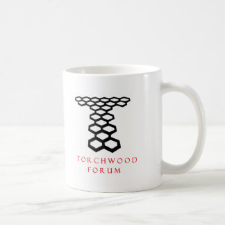 Taza del blanco del foro de Torchwood