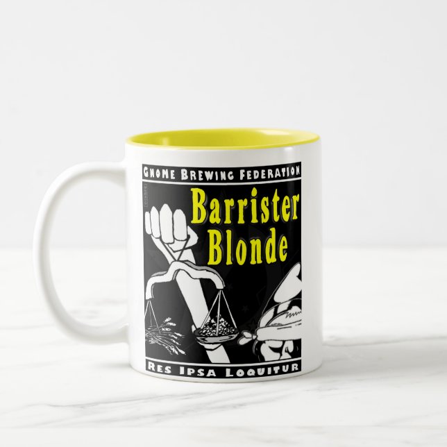 Taza del Blonde del abogado de GBF (Izquierda)